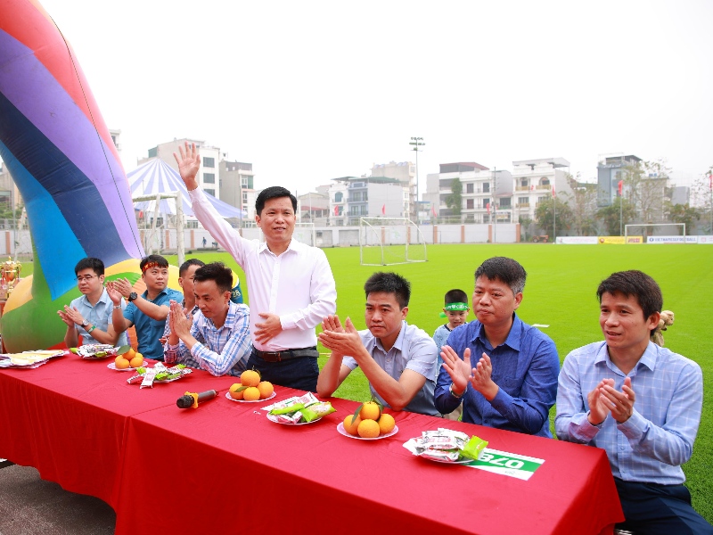 BLĐ Tập đoàn Intech Group có mặt tại Hội thao