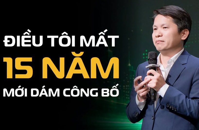 Điều tôi mất 15 năm mới dám công bố