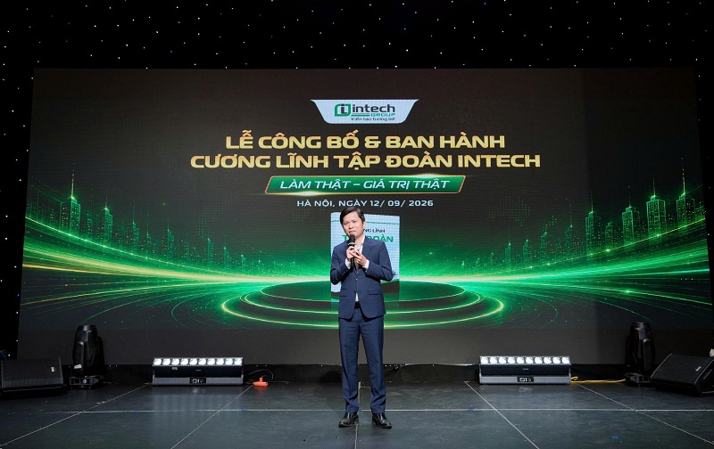 Intech Group chính thức công bố Cương lĩnh Tập đoàn Dấu mốc 15 năm định hình tầm nhìn và khát vọng vươn tầm
