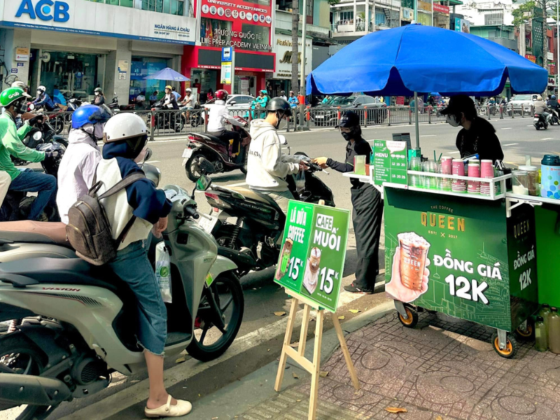 Khởi nghiệp cà phê mang đi