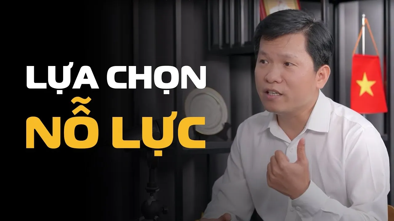 Lựa chọn và nỗ lực, cái nào quyết định thành công? | Hoàng Hữu Thắng