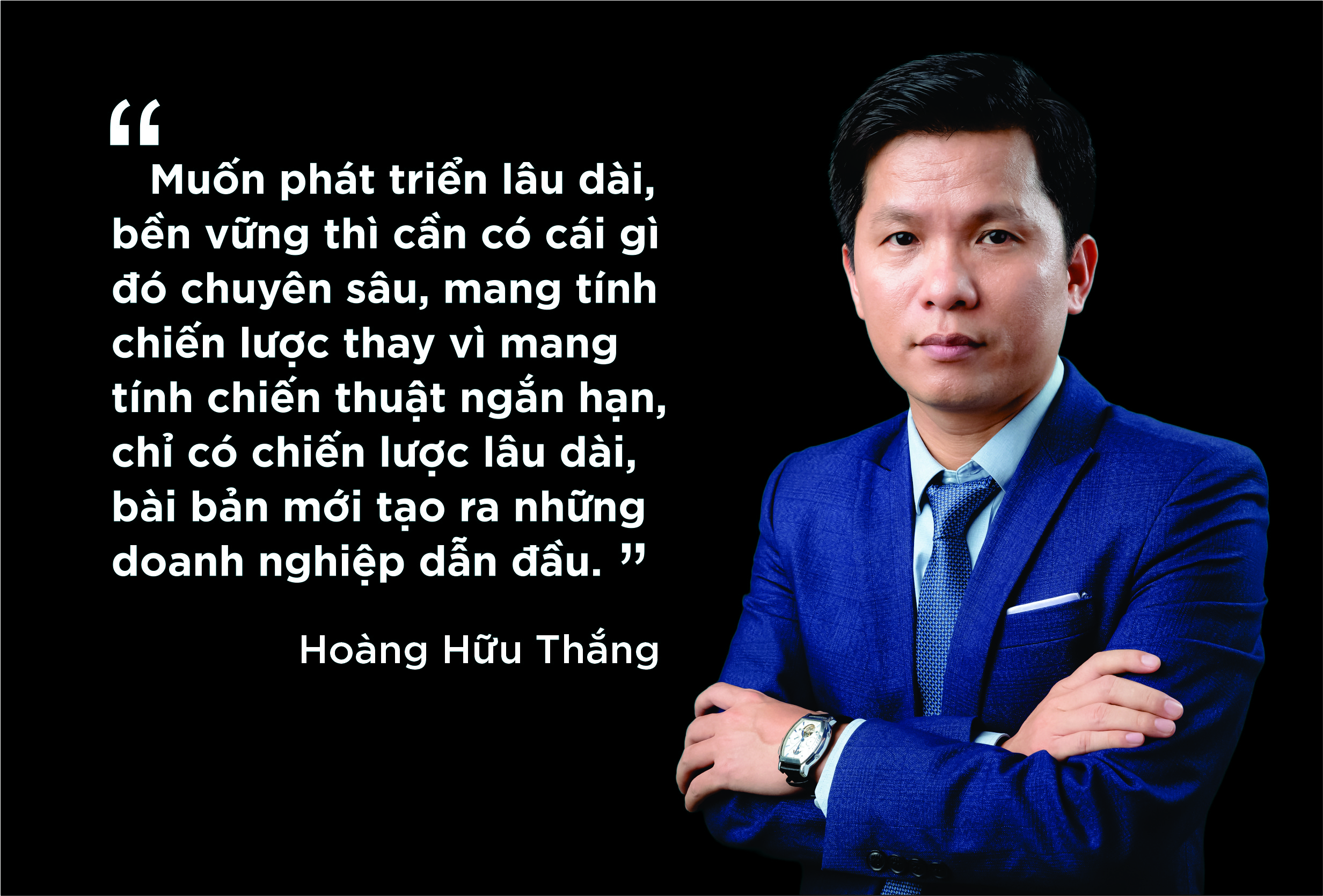 Ông Hoàng Hữu Thắng - Chủ tịch Tập đoàn Intech