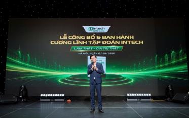 Intech Group chính thức công bố Cương lĩnh Tập đoàn Dấu mốc 15 năm định hình tầm nhìn và khát vọng vươn tầm